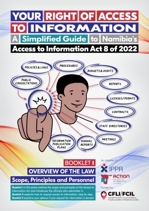 No. 1 IPPR - Guide to Namibia's ATI Act - Booklet 1 (2024) - Cover A5