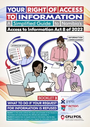 No. 3 IPPR - Guide to Namibia's ATI Act - Booklet 3 (2024) - Cover A5