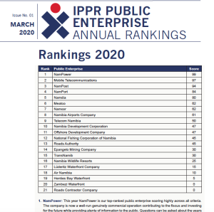 PE rankings cover