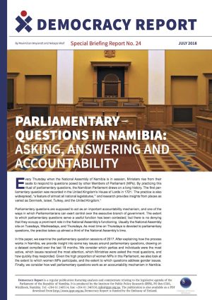 Parliamentary Questions image